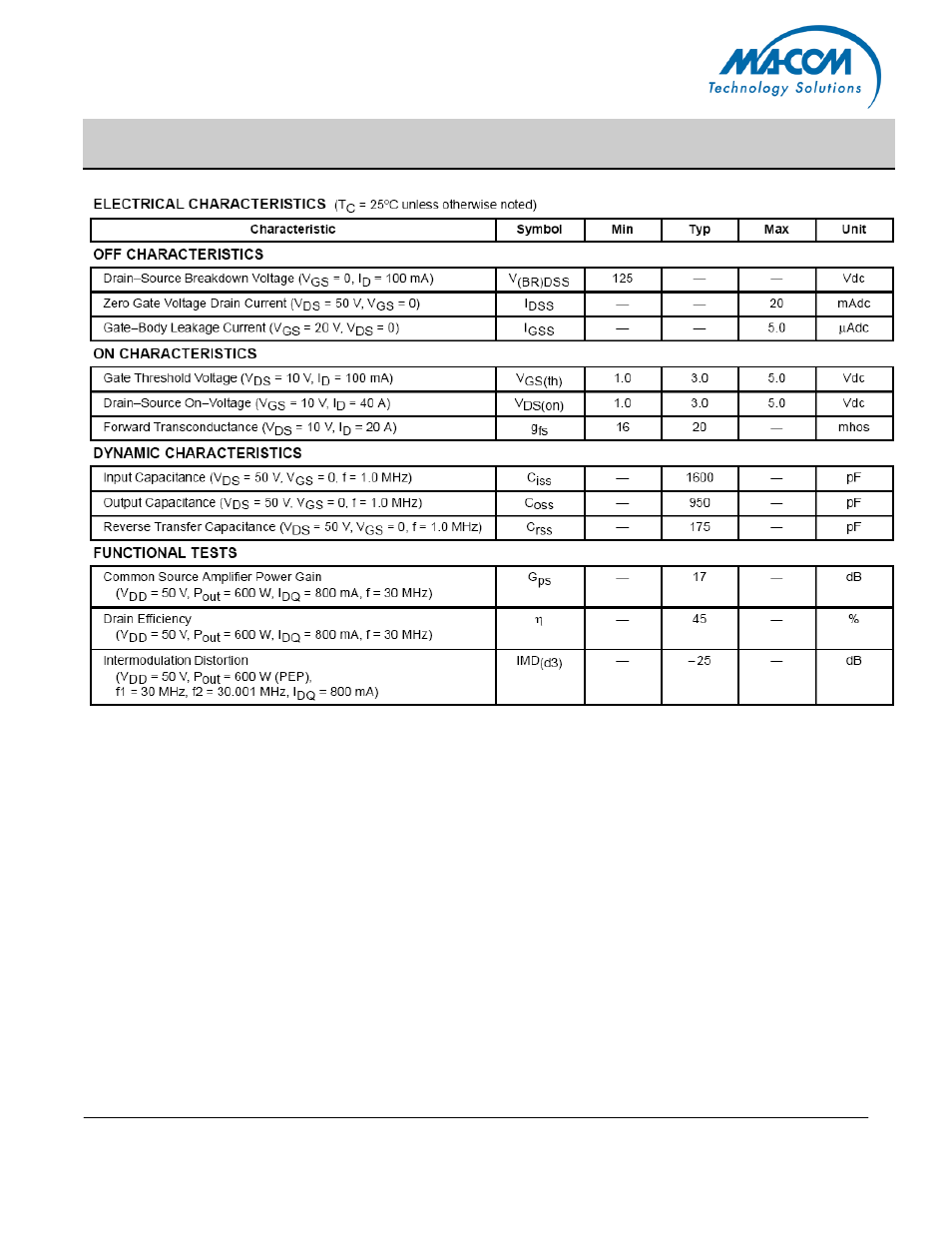 Mrf154 | Communication Concepts MRF154 User Manual | Page 2 / 9