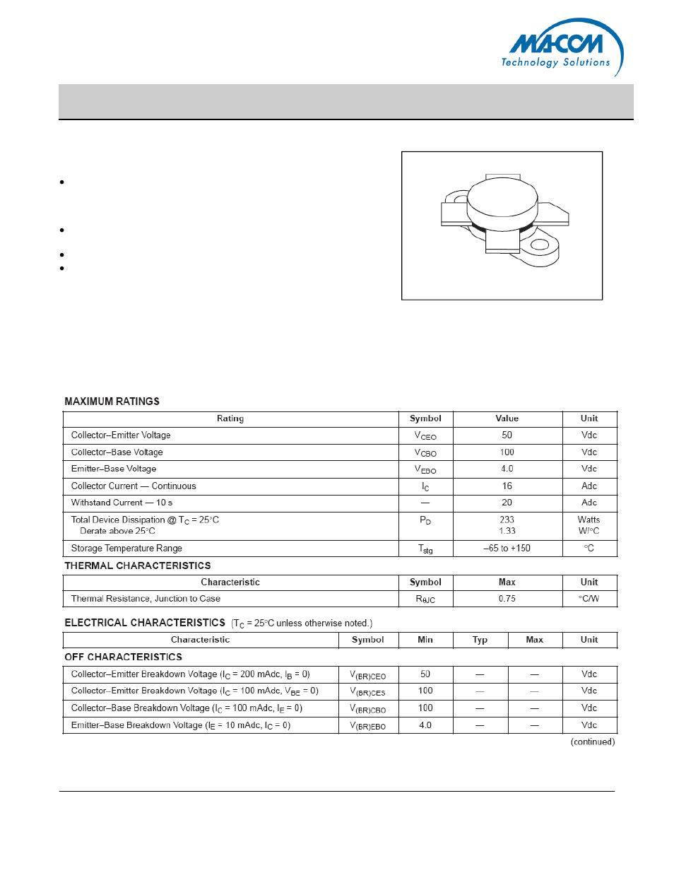 Communication Concepts MRF429 User Manual | 7 pages