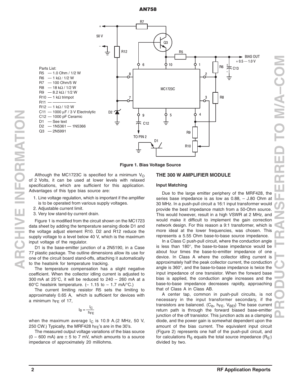 Communication Concepts AN758 User Manual | Page 2 / 16