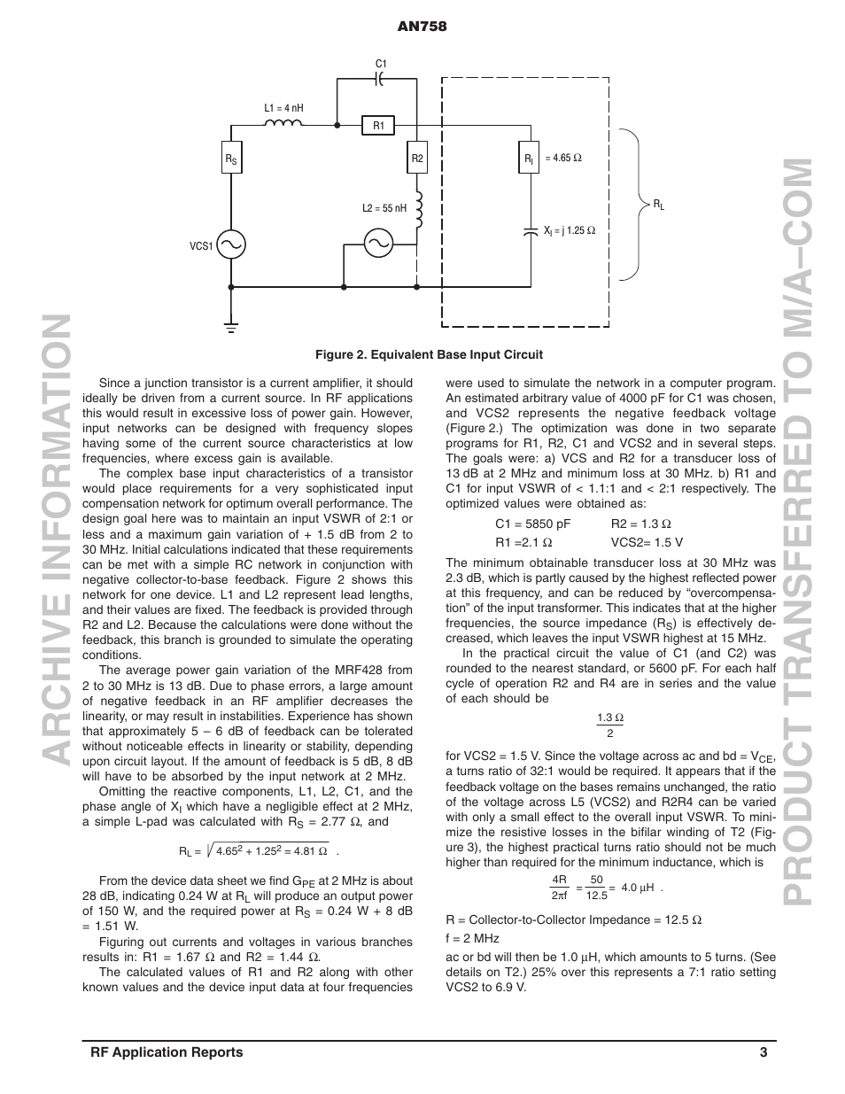 Communication Concepts AN758 User Manual | Page 3 / 16