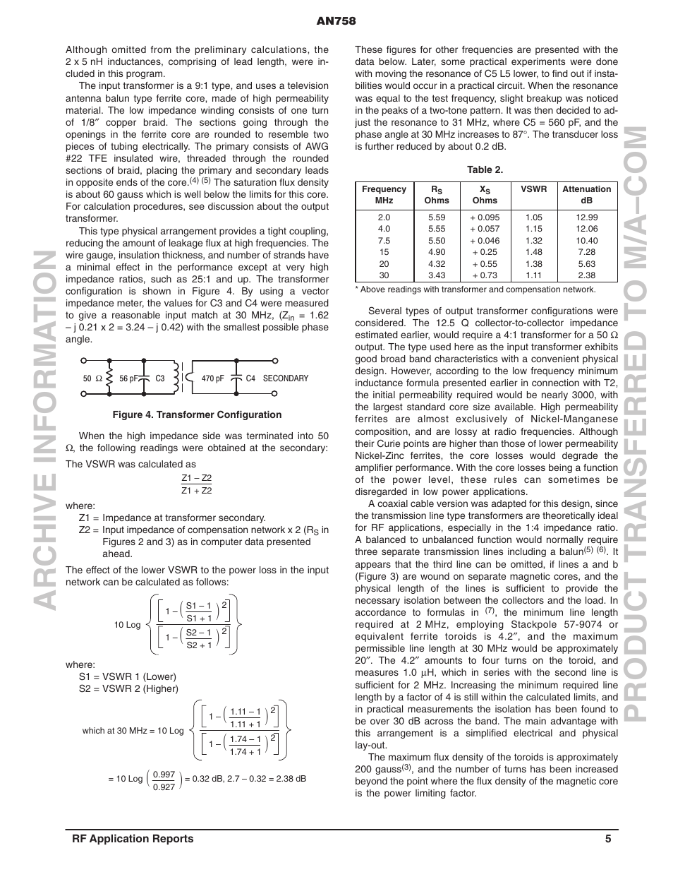 Communication Concepts AN758 User Manual | Page 5 / 16
