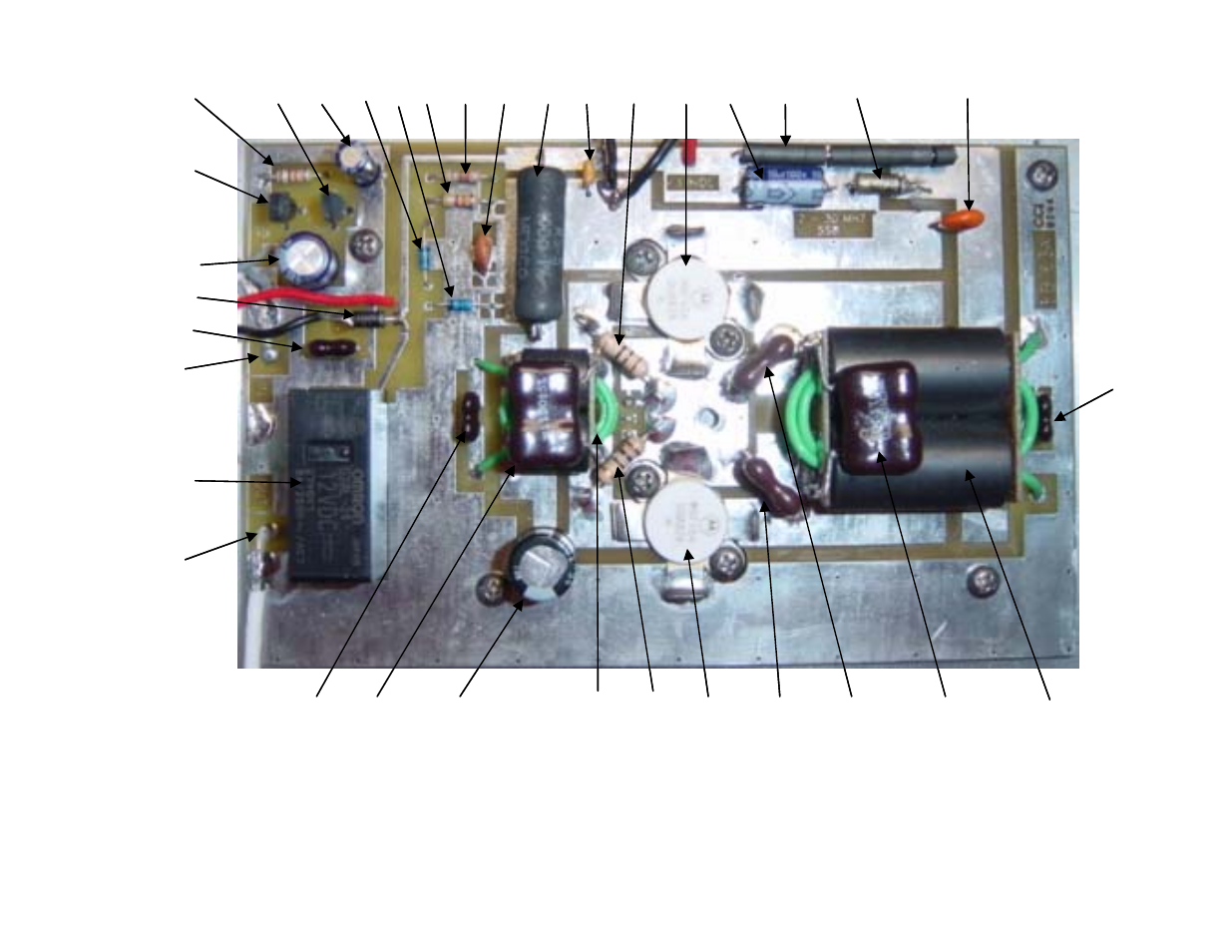 Eb-63 component layout | Communication Concepts EB63A Construction Hints User Manual | Page 7 / 9