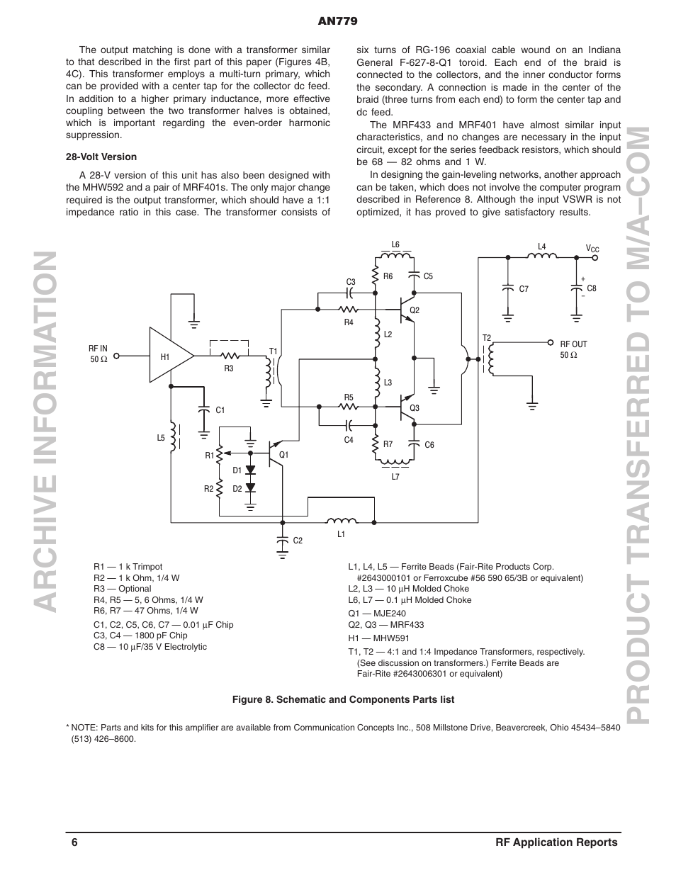 Communication Concepts AN779 Application Note User Manual | Page 6 / 10