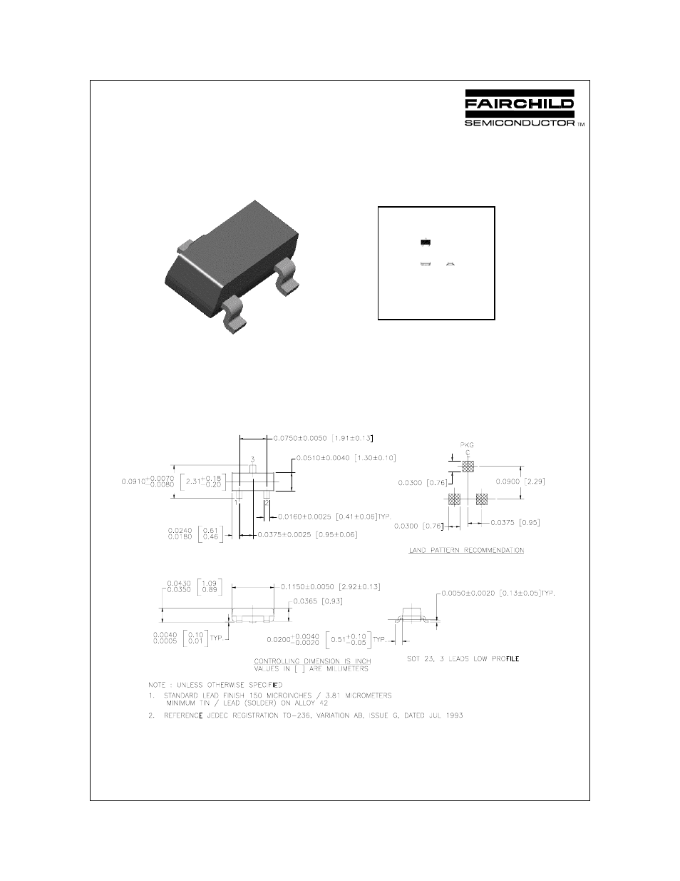Sot-23 (fs pkg code 49) | Communication Concepts MPSH81 User Manual | Page 10 / 11