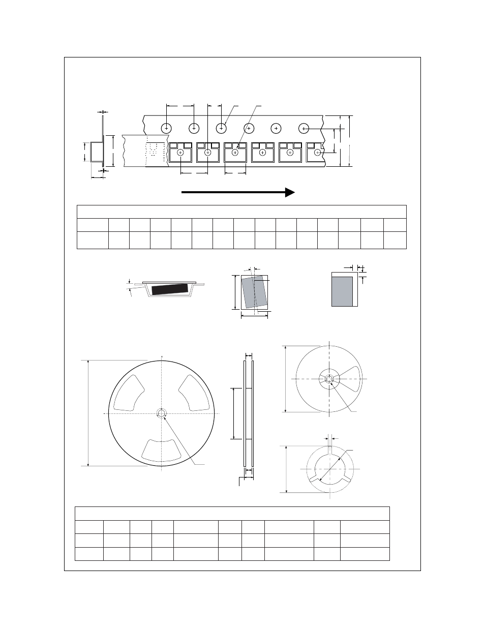 Sot-23 tape and reel data, continued, 13" diameter option 7" diameter option, September 1999, rev. c | Communication Concepts MPSH81 User Manual | Page 9 / 11