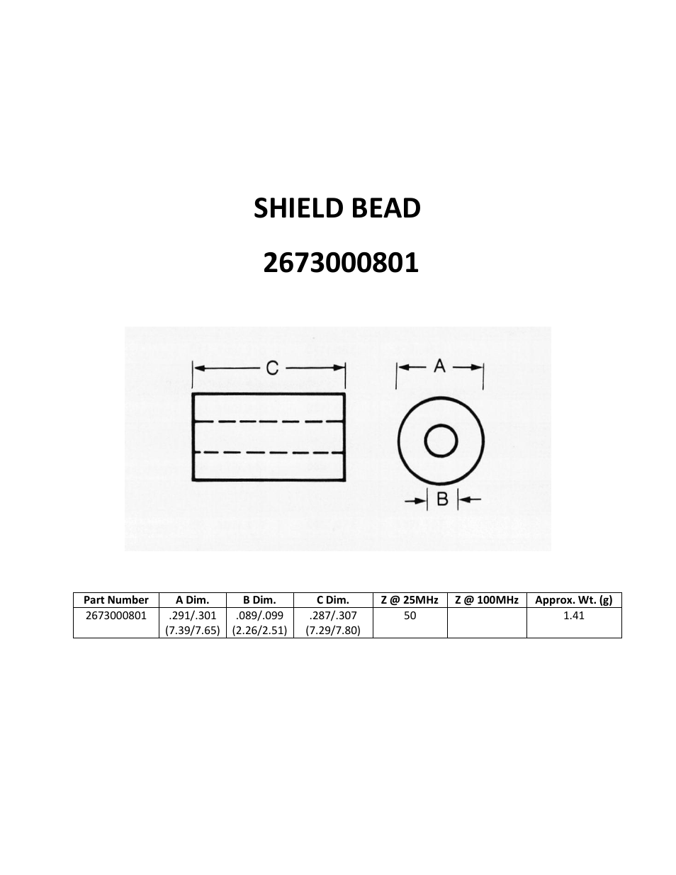 Communication Concepts 2673000801 User Manual | 1 page