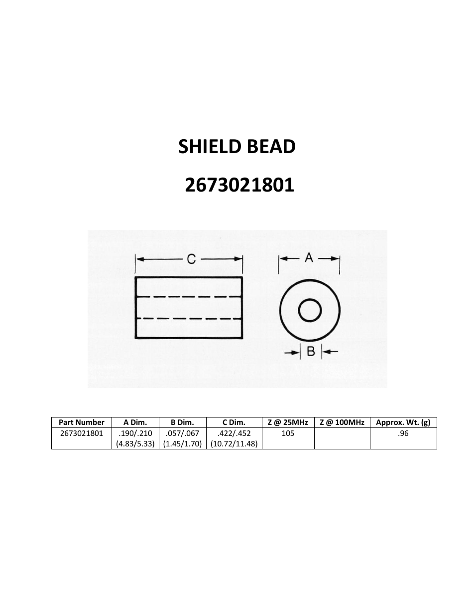 Communication Concepts 2673021801 User Manual | 1 page