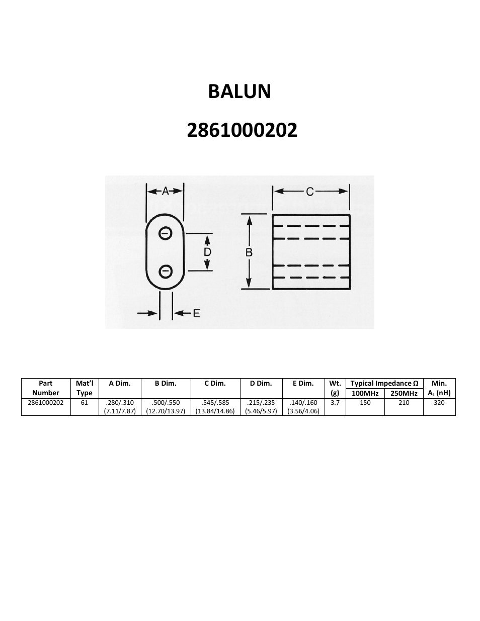 Communication Concepts 2861000202 User Manual | 1 page