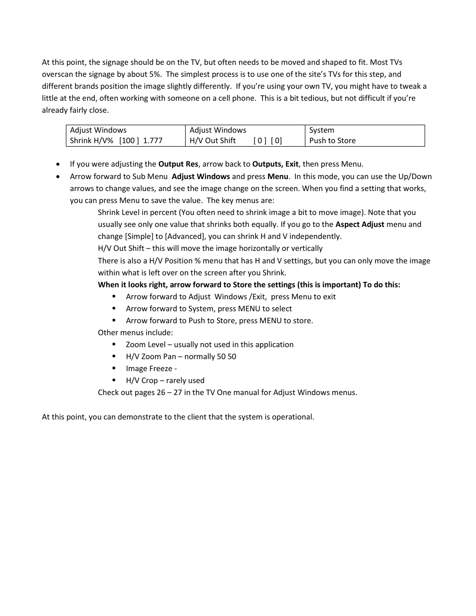 Contemporary Research QMOD-HD TV One Integration User Manual | Page 4 / 5