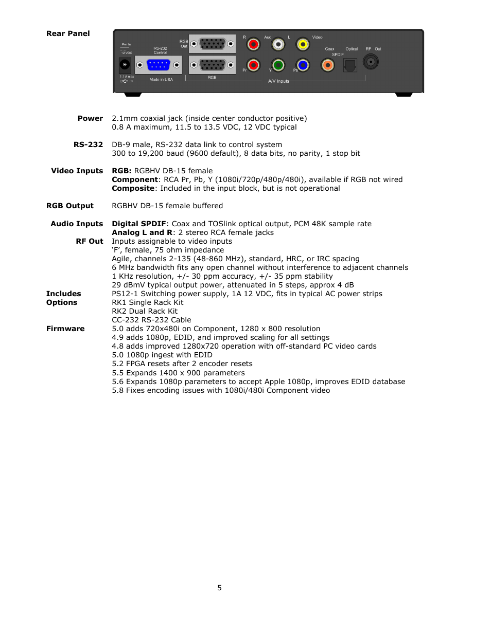 Contemporary Research QMOD-HDSC Manual User Manual | Page 5 / 17