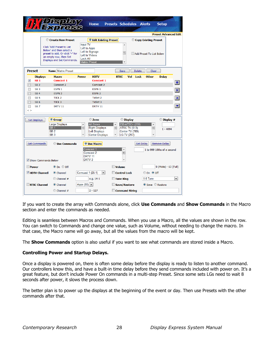 Contemporary Research SW-DX Manual User Manual | Page 28 / 36