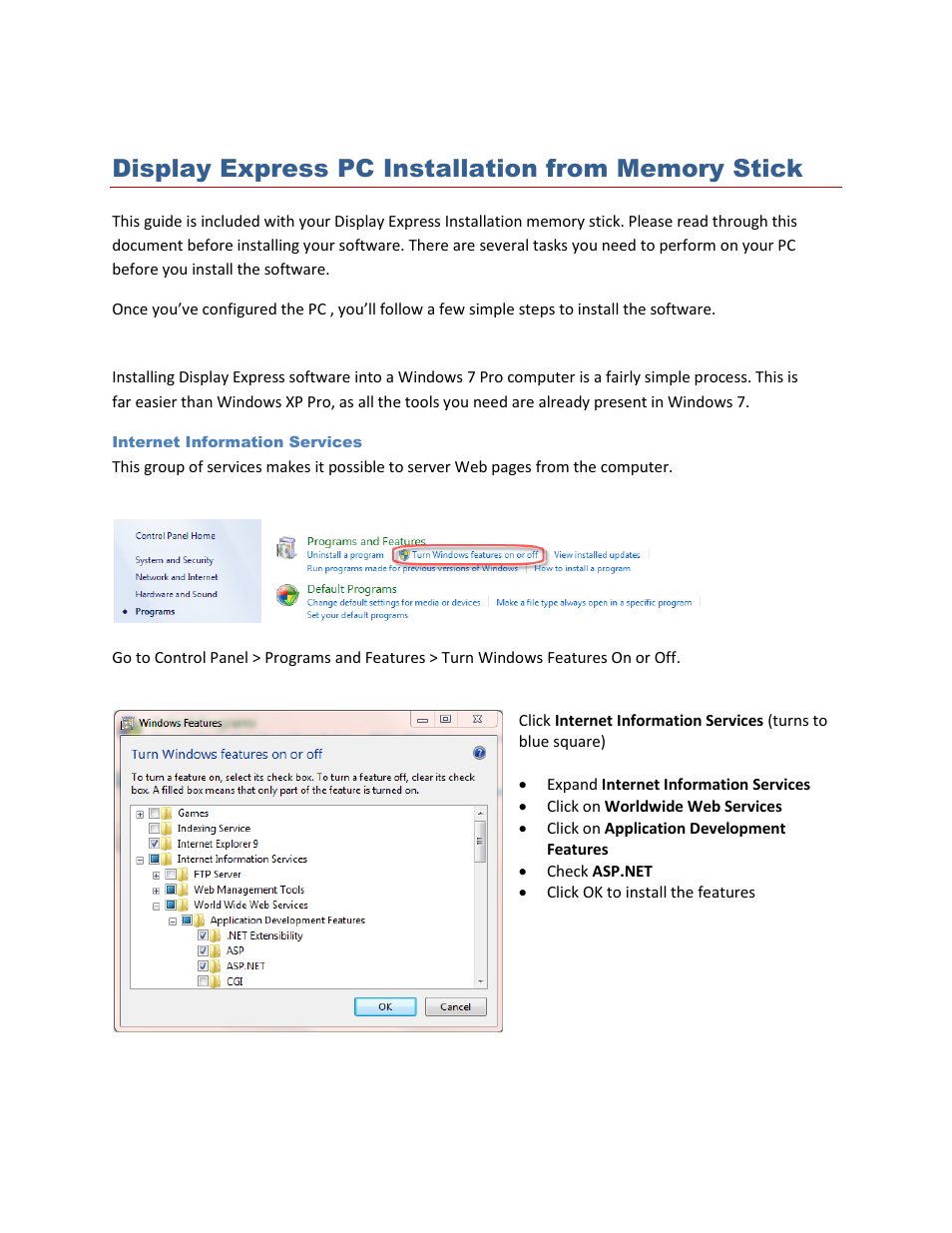 Contemporary Research SW-DX Installation from Memory Stick User Manual | 6 pages