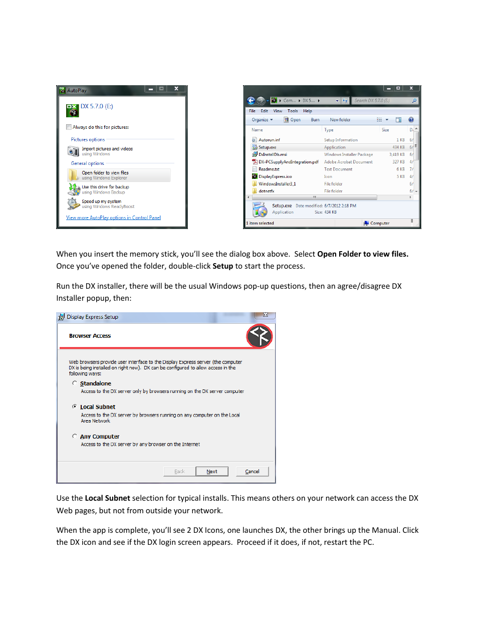 Contemporary Research SW-DX Installation from Memory Stick User Manual | Page 4 / 6