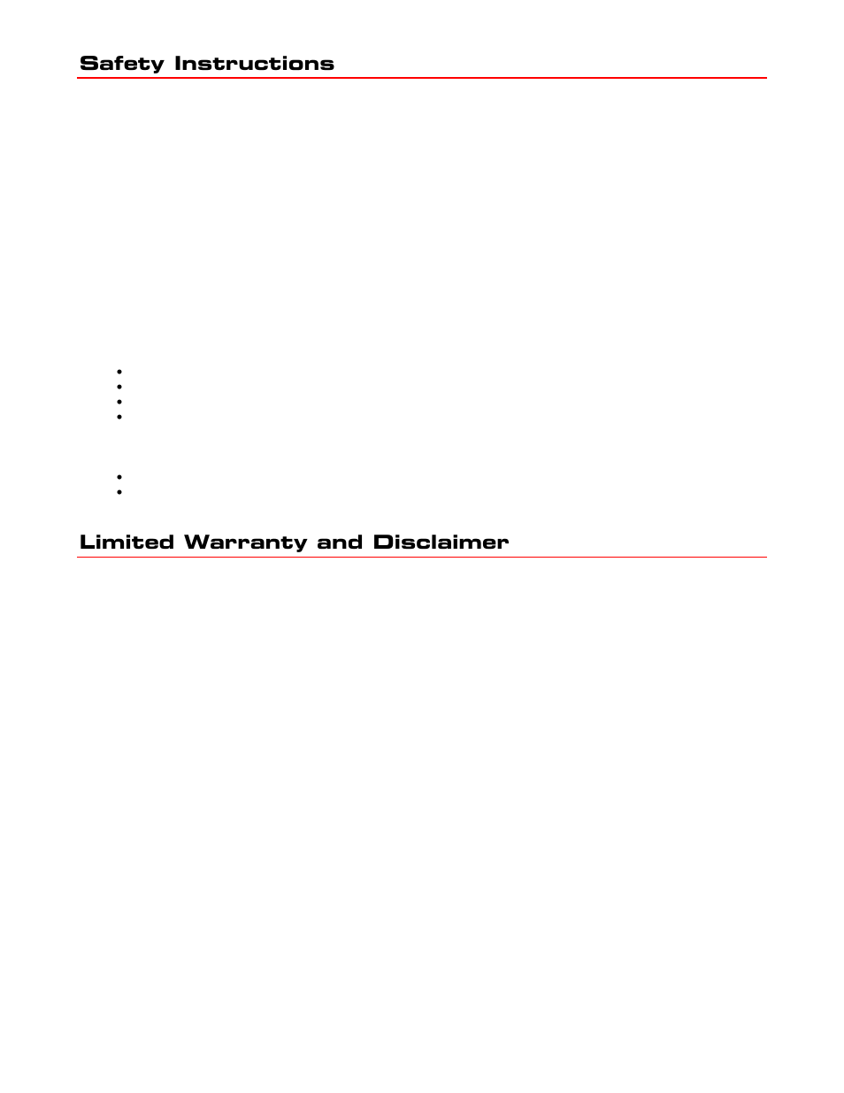 Safety instructions, Limited warranty and disclaimer | Contemporary Research IP-232 Ethernet to RS-232 Interface User Manual | Page 9 / 9