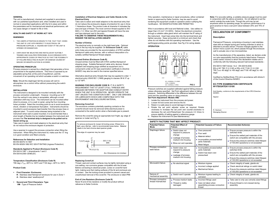 Delta Controls VM Ex d_WP User Manual | Page 2 / 2