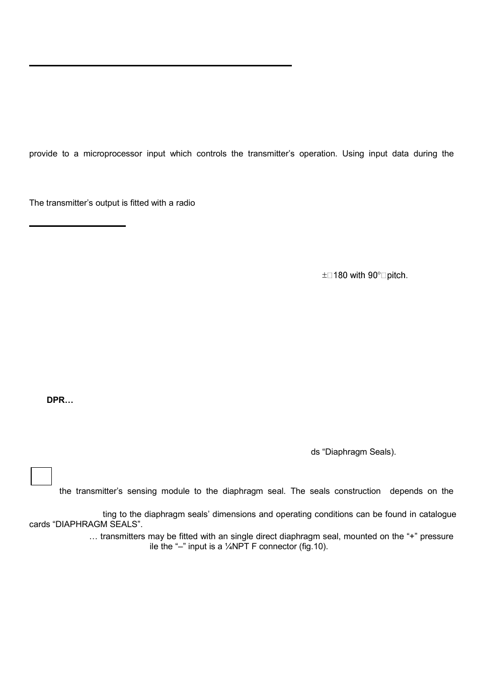 Construction, Measurement principles, electronic system | Delta Controls DPR-2000 User Manual | Page 17 / 53