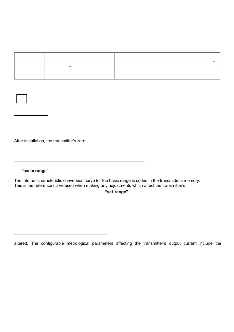 Setting and regulation, Earthing, Transmitter range,basic range. definitions | Configuration and calibration | Delta Controls DPR-2000 User Manual | Page 21 / 53