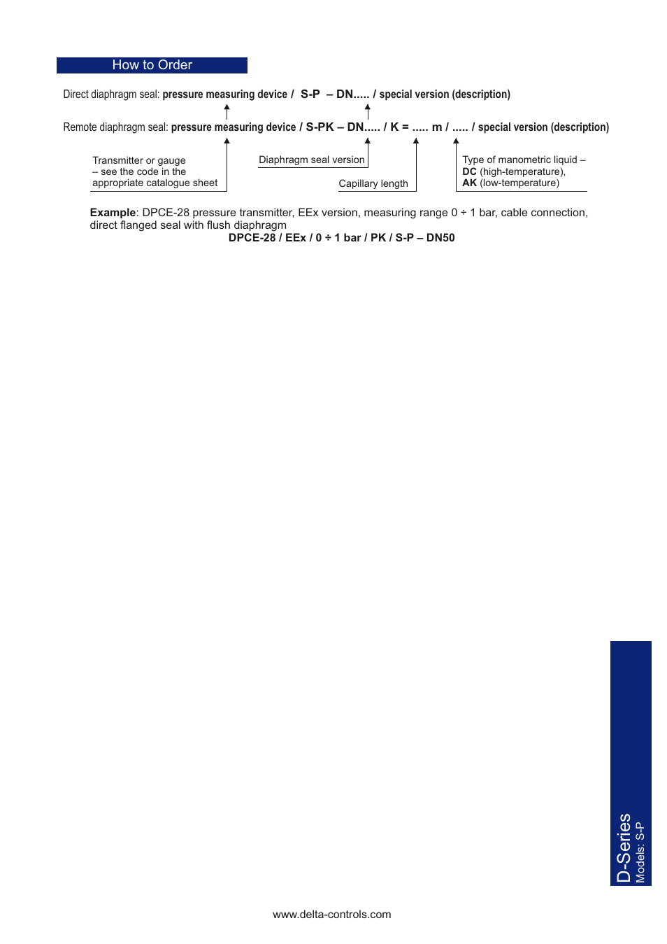 D-series | Delta Controls D-Series TDSSP User Manual | Page 3 / 4