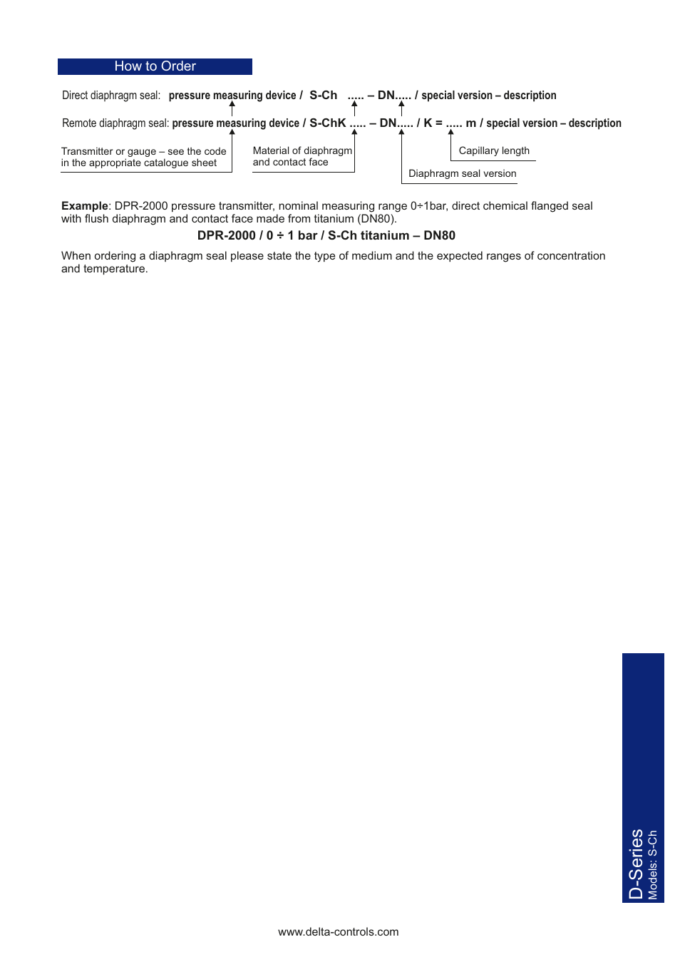 D-series | Delta Controls D-Series TDSSCh User Manual | Page 3 / 4