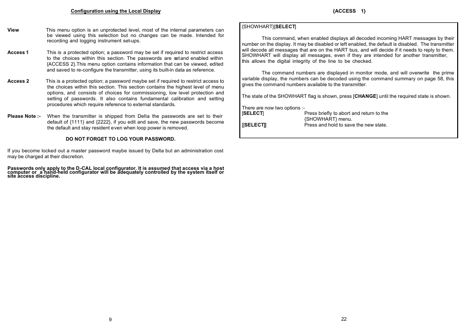 Delta Controls 2HTDCAL User Manual | Page 10 / 16
