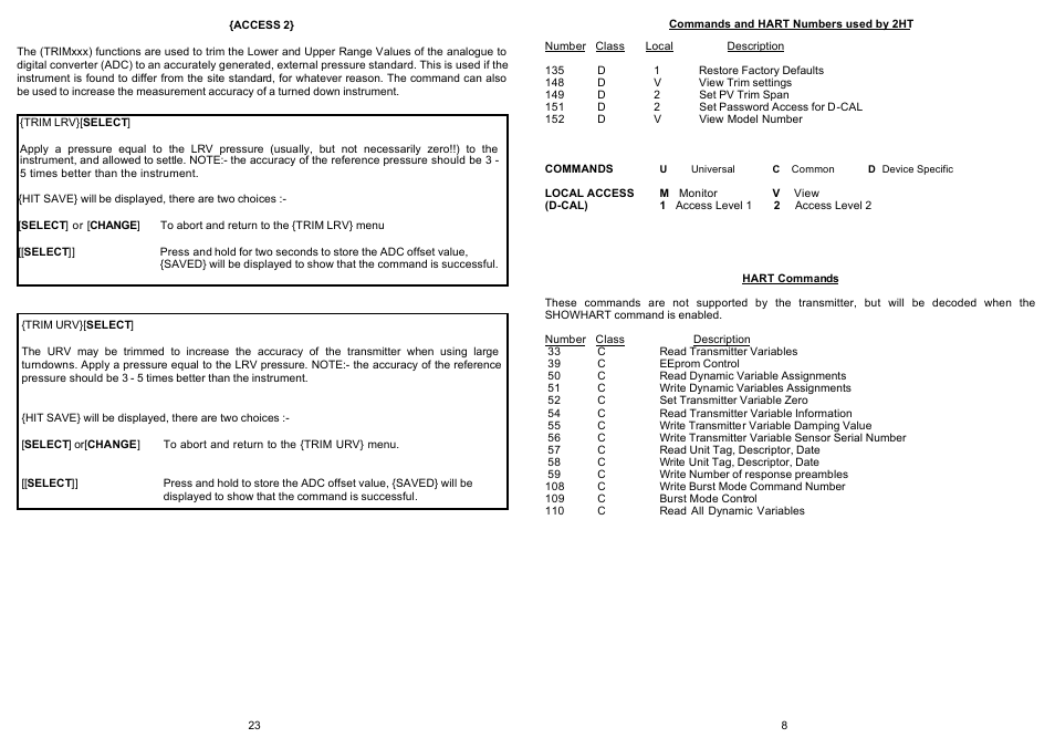 Delta Controls 2HTDCAL User Manual | Page 9 / 16