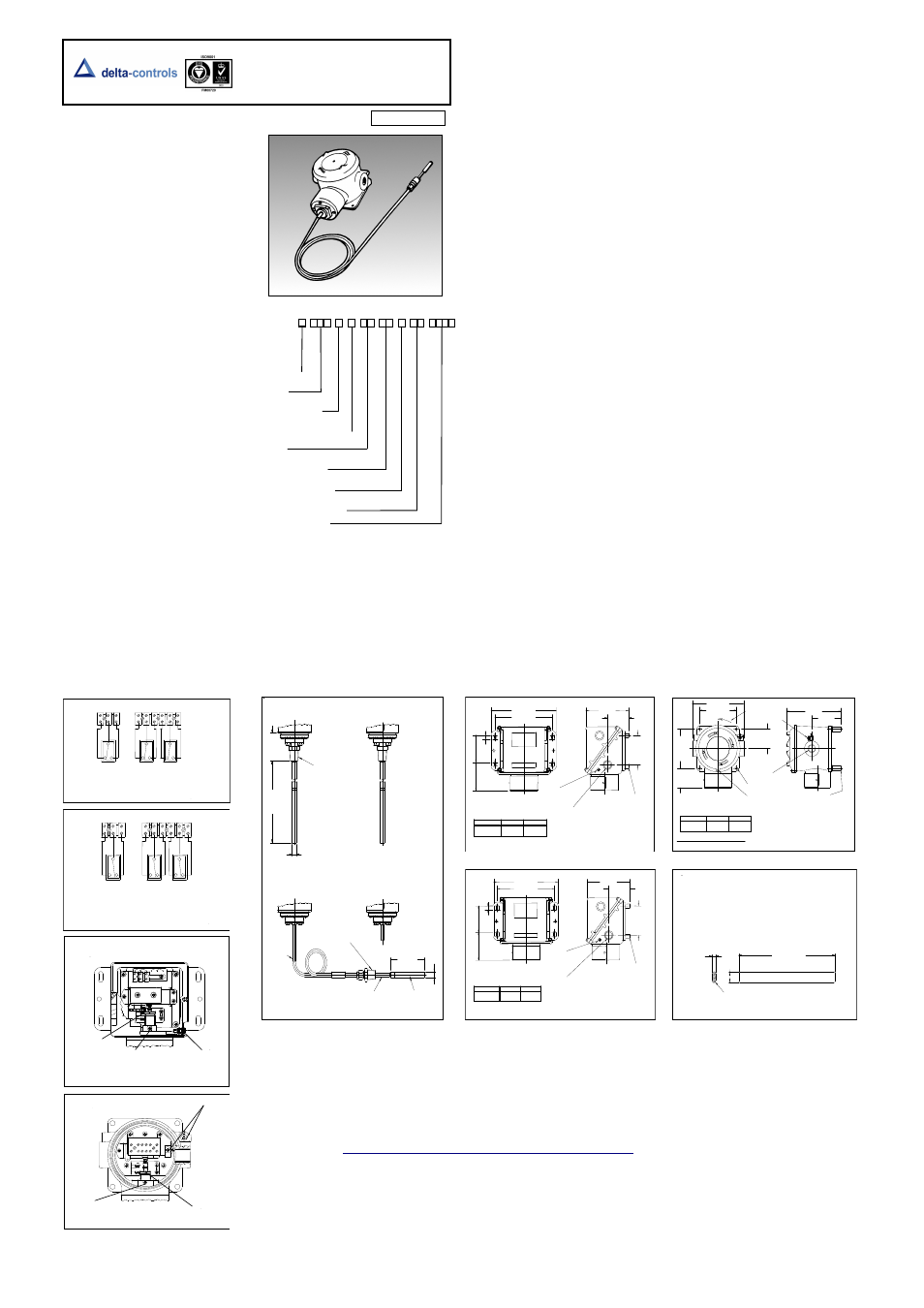 Delta Controls S71 User Manual | 2 pages