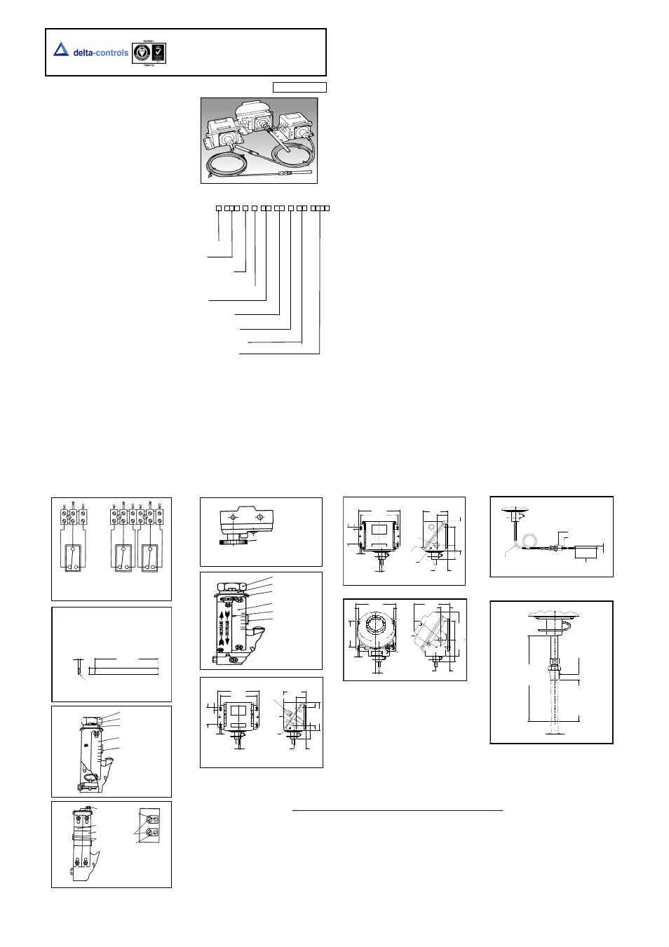 Delta Controls 721 User Manual | 2 pages