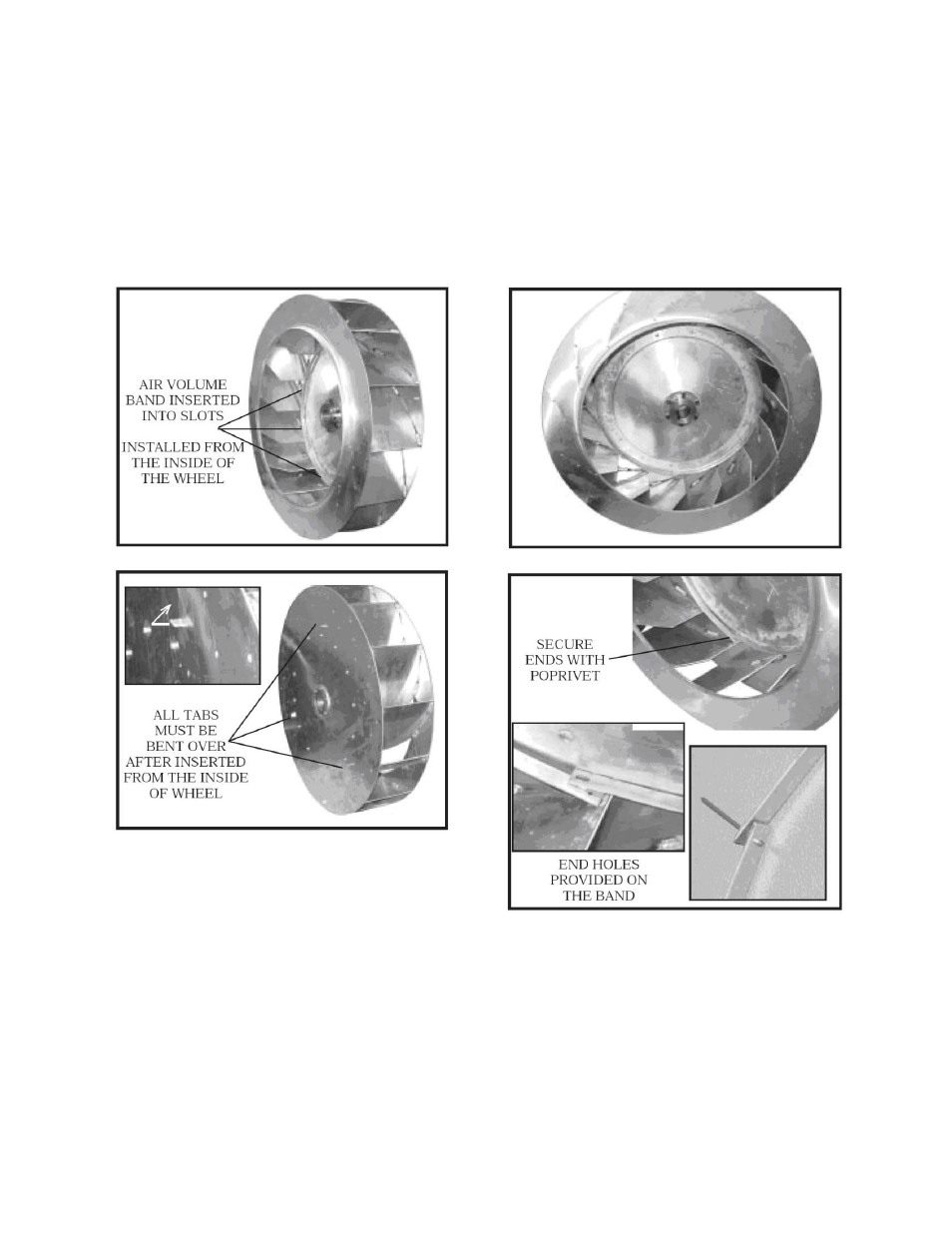 Figure 10 - supply fan banding | AAON V3-E User Manual | Page 33 / 72