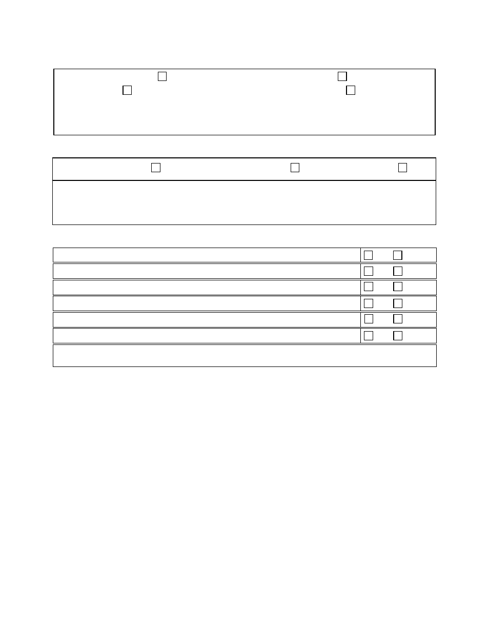 Water inlet temperature ________°f, Water outlet temperature ________°f, Mixing box dampers | Operation check, Damper wiring check, Gears check, Damper actuator type, Economizer changeover type and operations, Has the water piping been insulated? yes no | AAON V3-E User Manual | Page 67 / 72