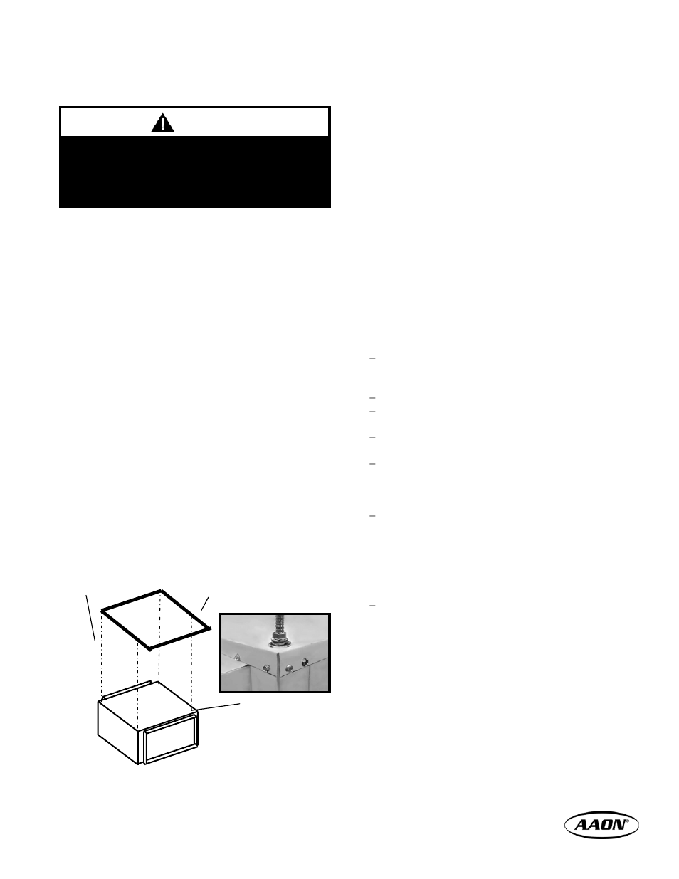AAON V3-E User Manual | Page 13 / 28