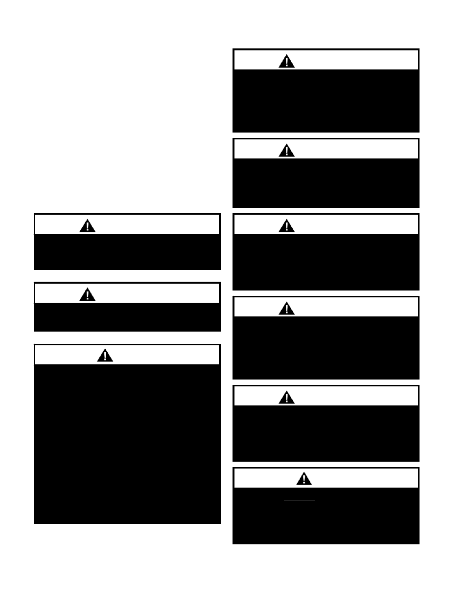 Warning | AAON V3-E User Manual | Page 4 / 28