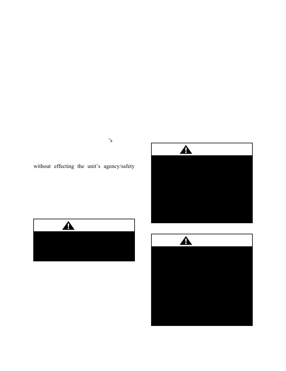 Caution | AAON RQ-006 User Manual | Page 40 / 84