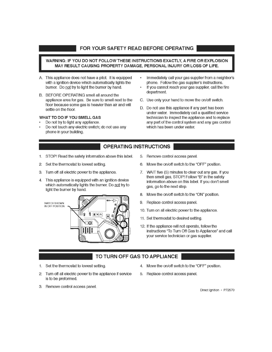 Gas heater instructions, Figure 26 - gas heater instructions | AAON RQ-006 User Manual | Page 57 / 84