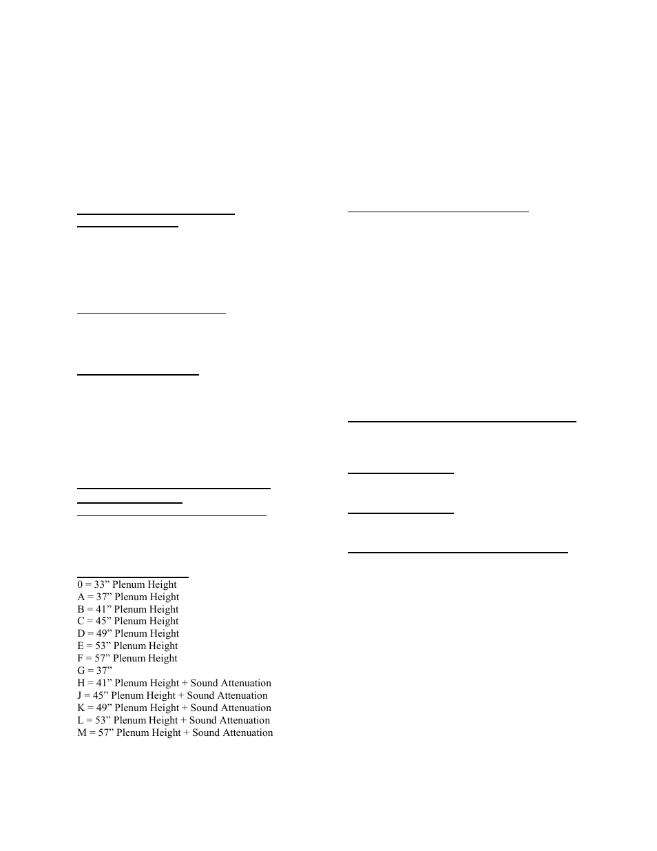 Sa series feature string nomenclature, 12 model option b: heating, Feature 1: return, outside & discharge air | Feature 2: blank, Feature 3: blank, Feature 4: maintenance options, E b f - a b 0, 0 = standard | AAON SA-070 User Manual | Page 12 / 64