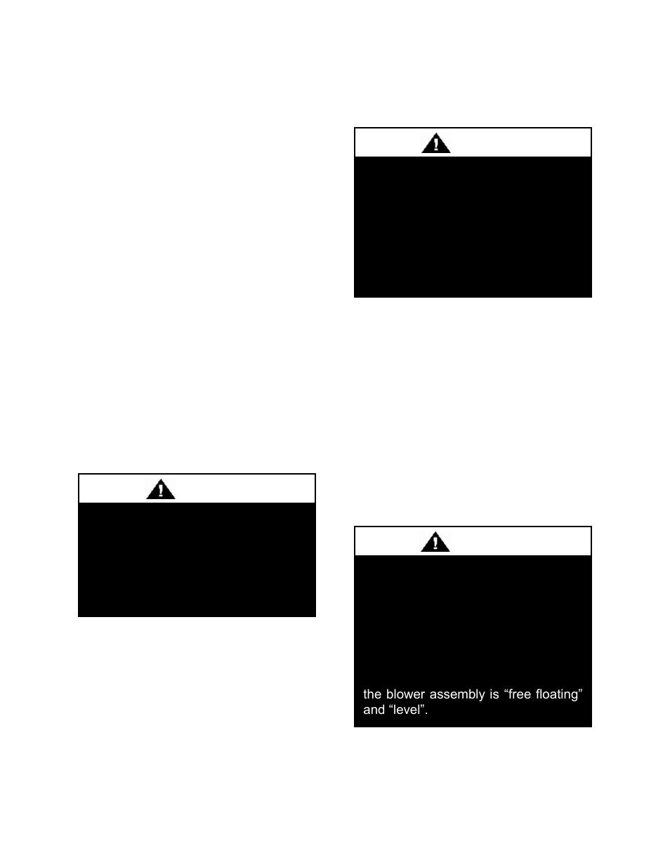 Hot water coil, Chilled water coil, Startup | Supply fans, Supply fan spring isolator adjustment, Warning, Caution | AAON SA-070 User Manual | Page 41 / 64