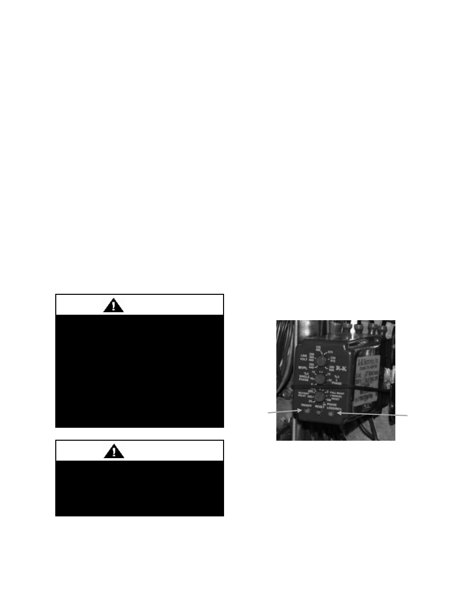 Supply fans, Phase and brownout protection, Caution | Warning | AAON SA-070 User Manual | Page 50 / 64