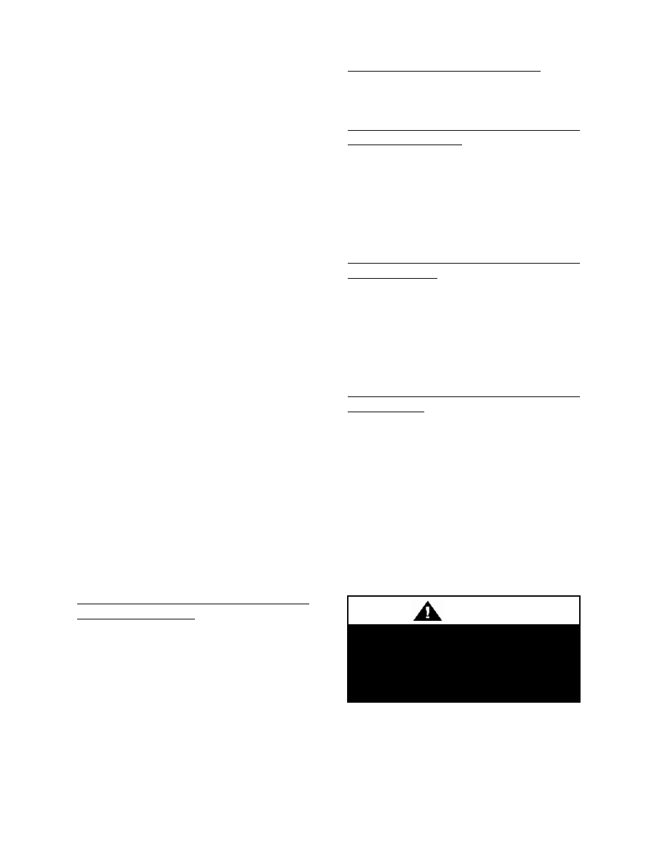 Filter replacement, Warning | AAON SA-070 User Manual | Page 51 / 64