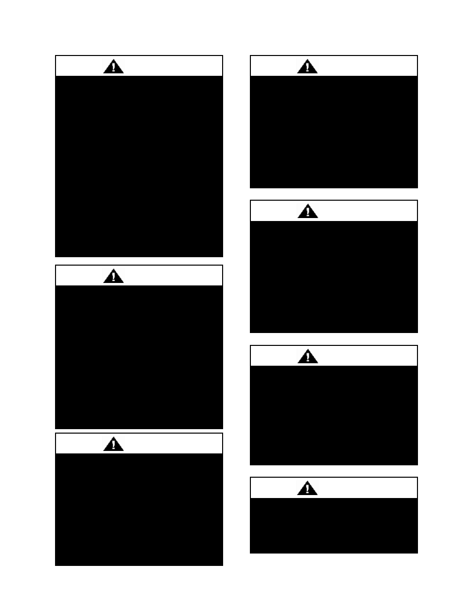 Warning, Caution | AAON SA-070 User Manual | Page 7 / 64
