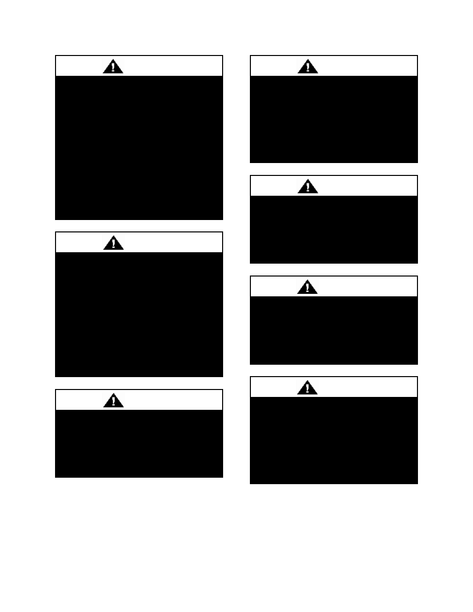Caution, Warning | AAON SA-070 User Manual | Page 8 / 64