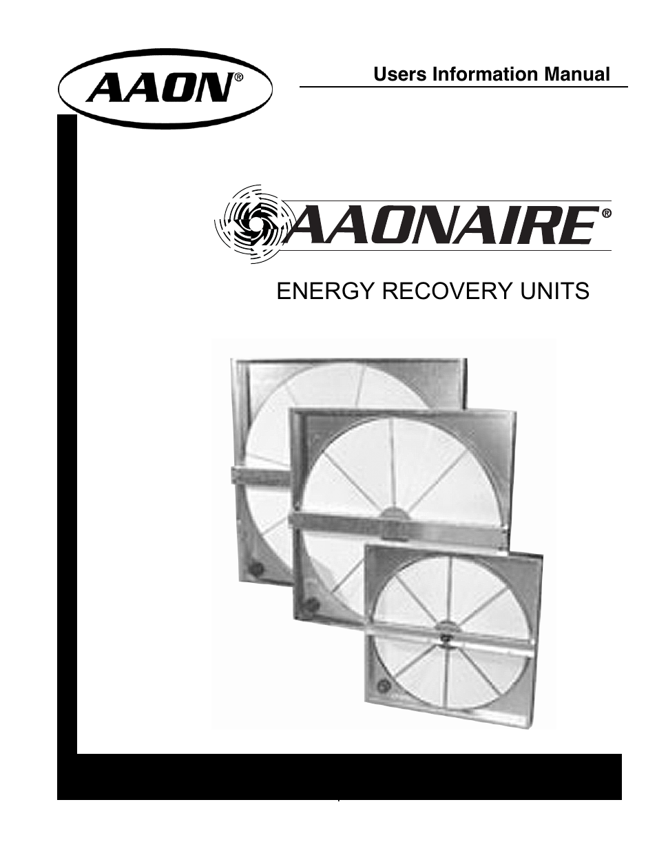 AAON RK Series User Manual | 16 pages