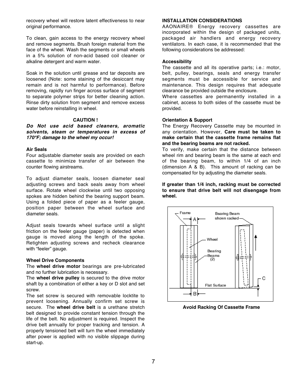 AAON RK Series User Manual | Page 7 / 16