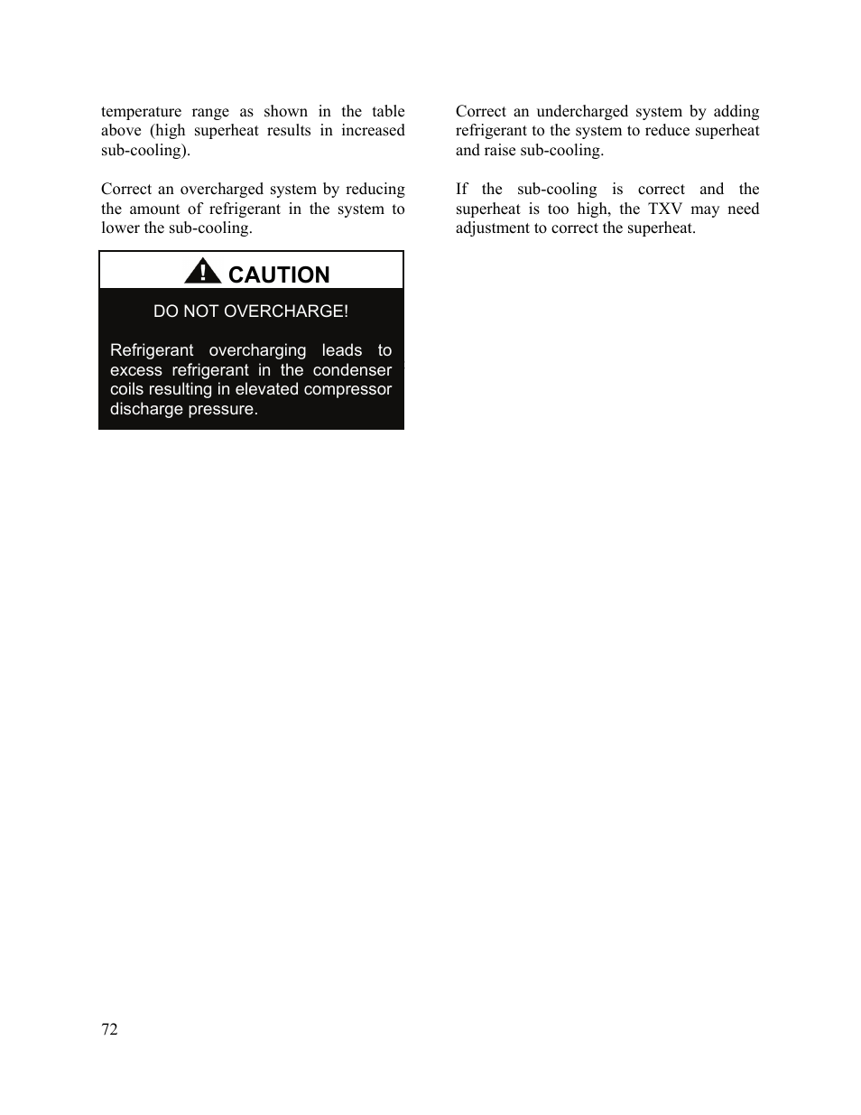 Caution | AAON M2-036 User Manual | Page 72 / 100