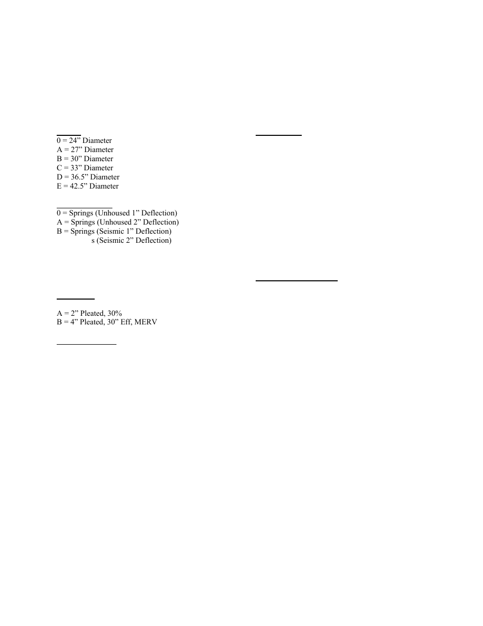 Supply fan module feature string nomenclature | AAON M3-094 User Manual | Page 16 / 72