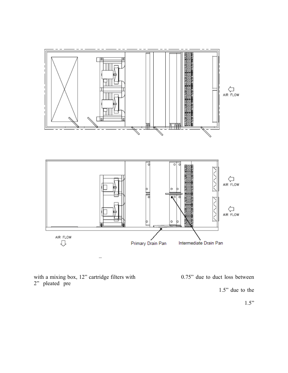 Draw-through p-trap example | AAON M3-094 User Manual | Page 48 / 72