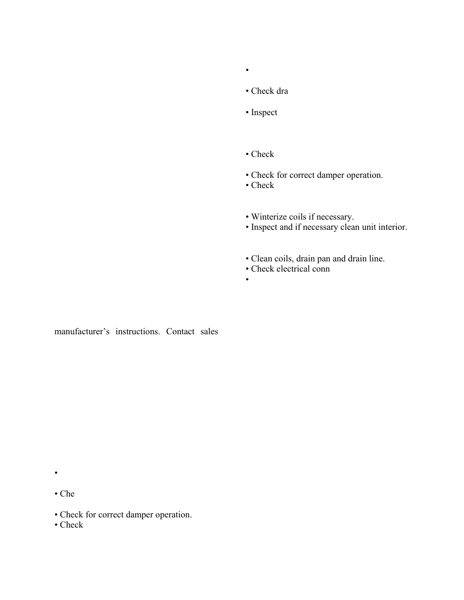 Water balancing, Controls, Maintenance | Routine maintenance, Blower assembly, Coils/drain pans | AAON M3-094 User Manual | Page 60 / 72