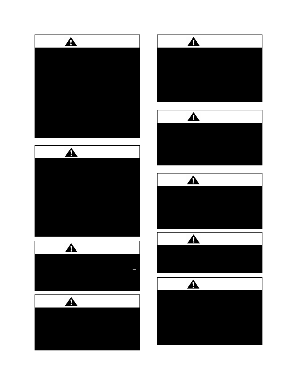 Caution, Warning | AAON M3-094 User Manual | Page 9 / 72