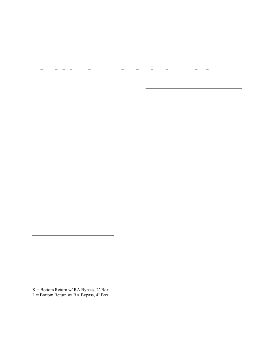 Rl series feature string nomenclature, Feature 2: outside air control, Feature 3: discharge locations | Feature 4: return locations, Feature 5: supply air blower | AAON RL-240 User Manual | Page 16 / 84