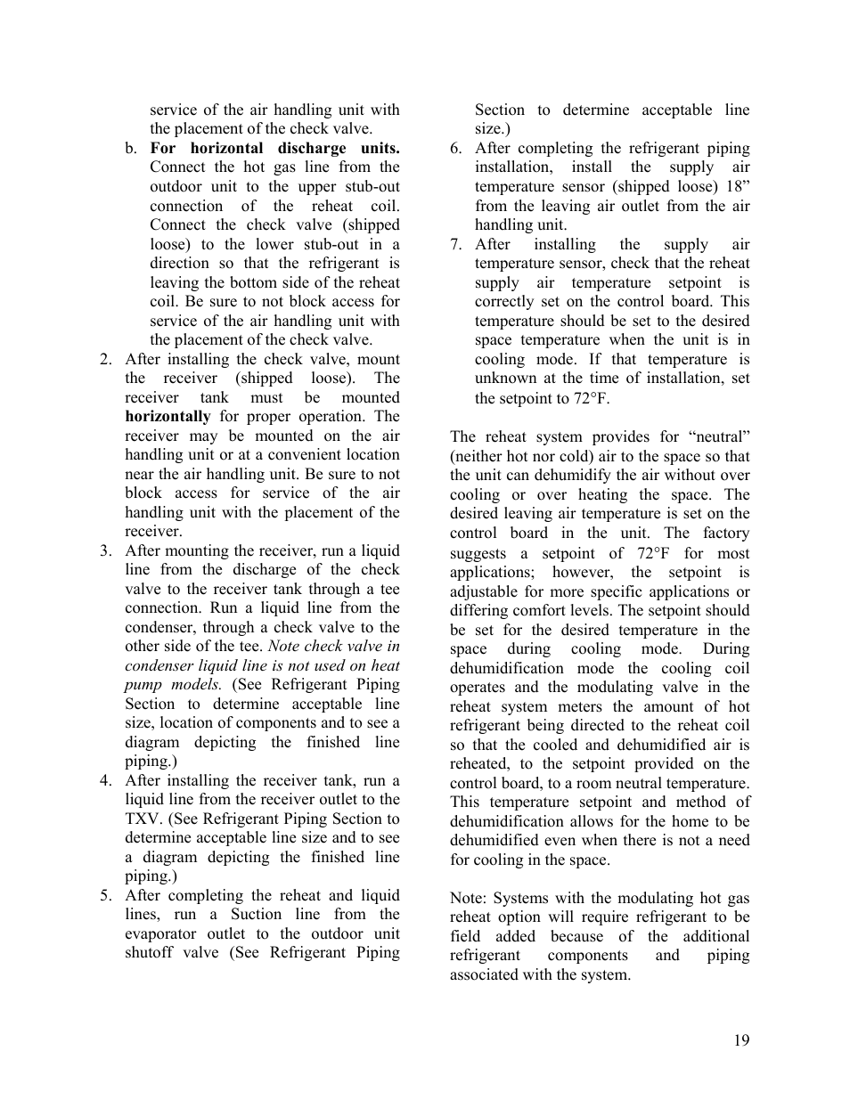 AAON F-060 User Manual | Page 19 / 60