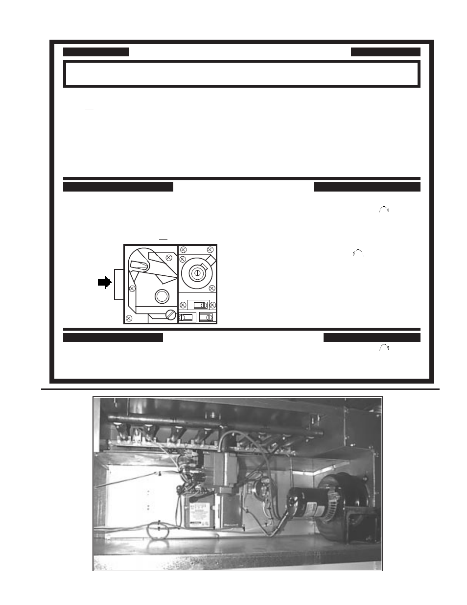 Gas unit lighting instructions, Operating instructions, For your safety read before operating | AAON RM-030 User Manual | Page 11 / 24