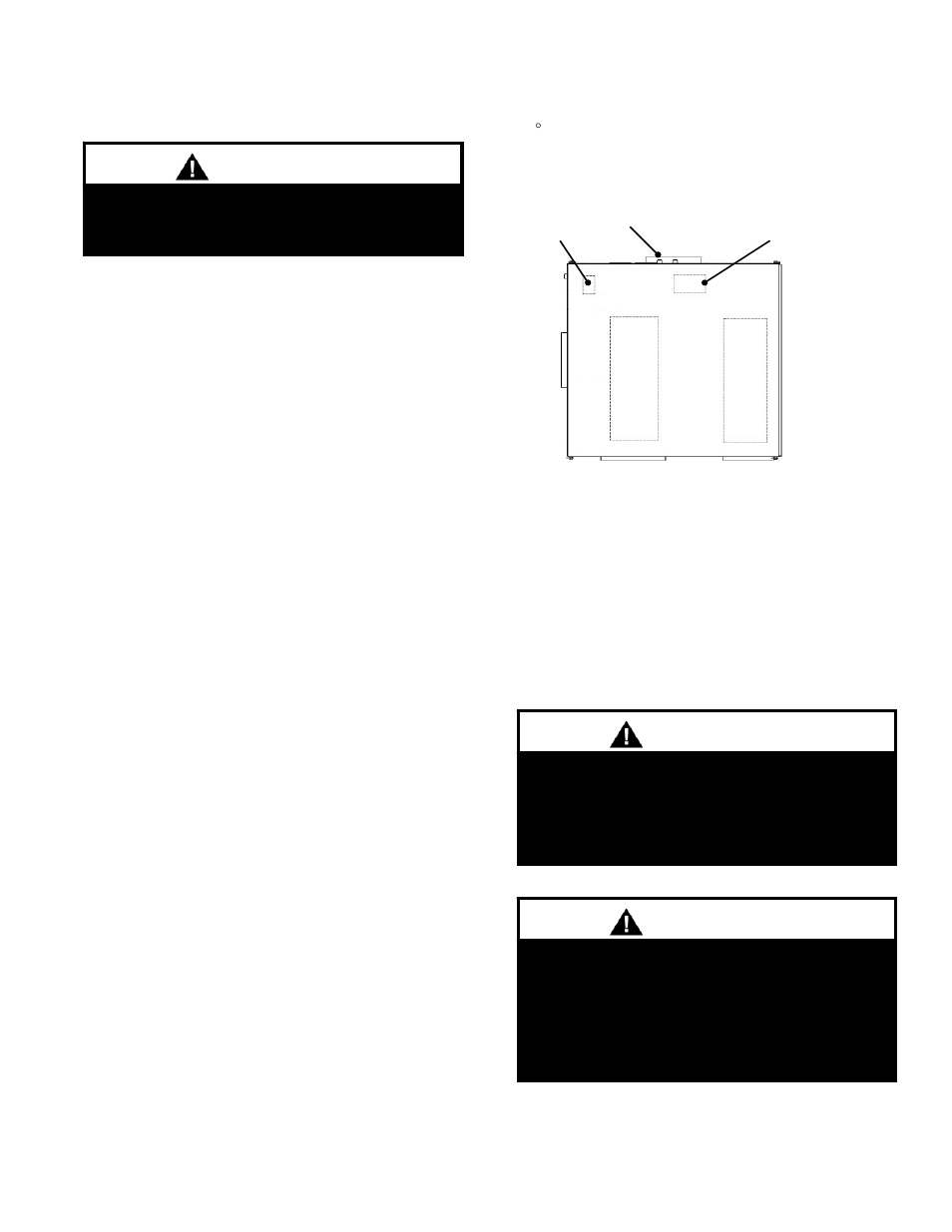 Warning, User’s information | AAON HB-005 User Manual | Page 7 / 32